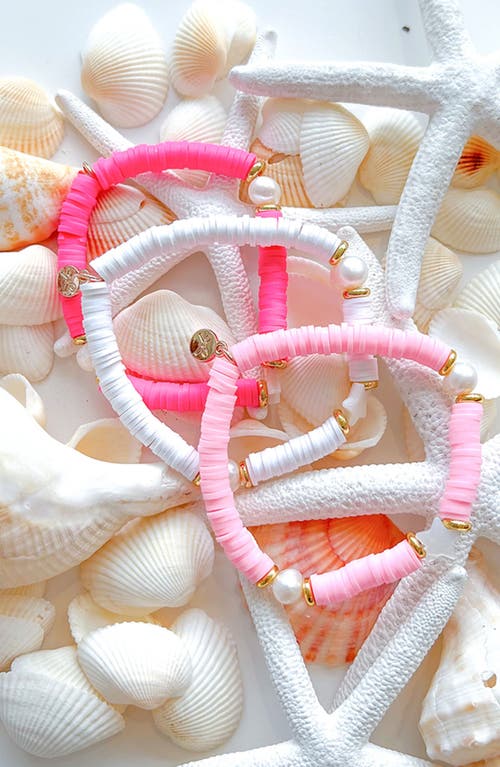Bits & Bows Golden Hour Girls' Bracelet In White