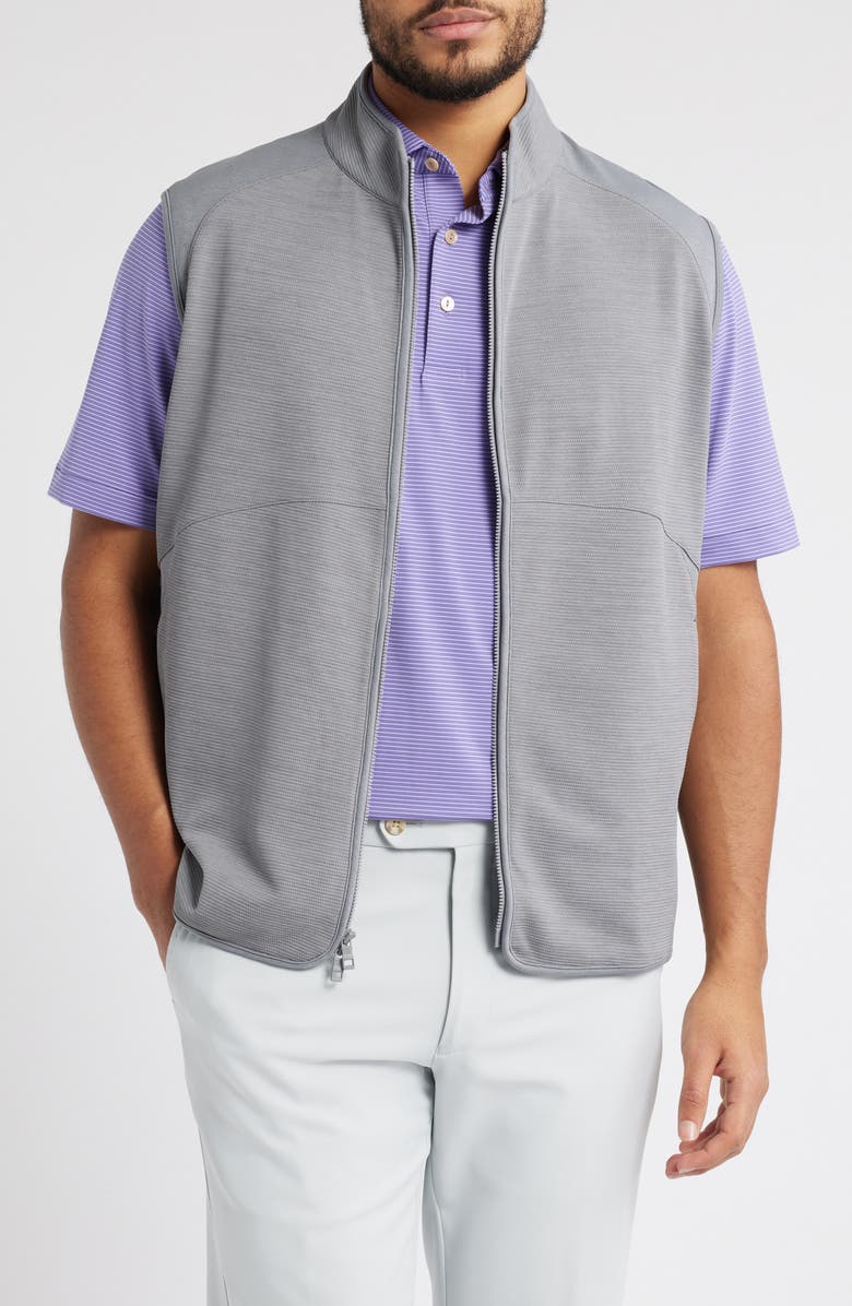 Peter Millar Vista Hybrid Zip Vest, Main, color, 