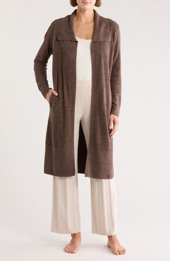 Barefoot Dreams ® Cozychic™ Ultra Lite® Open Front Cardigan In Brown