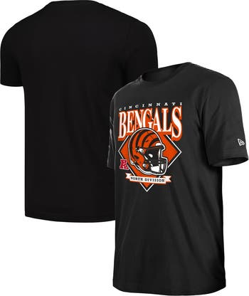 New Era Men's New Era Black Cincinnati Bengals Team Logo T-Shirt