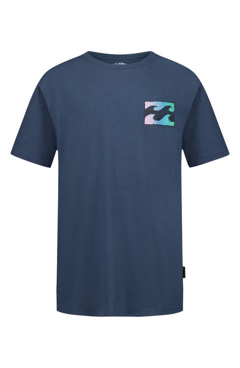 Kids' Crayon Wave Graphic T-Shirt (Big Kid)