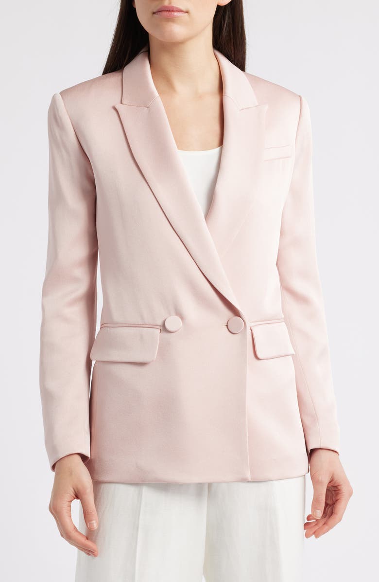 Veronica Beard Sevyn Satin Dickey Jacket, Alternate, color, 