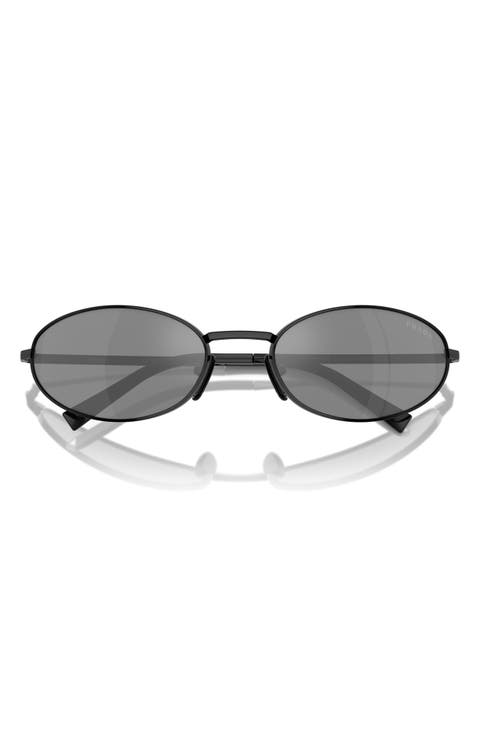 59mm Oval Sunglasses