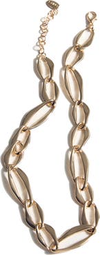 MANGO Flat Link Necklace