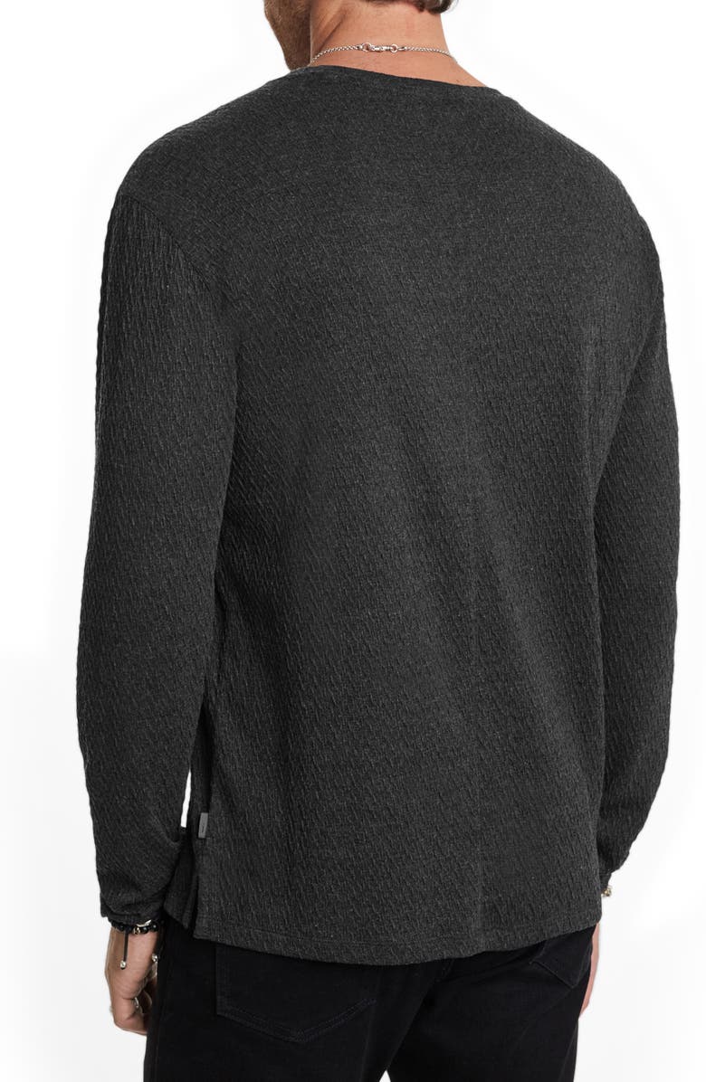 John Varvatos Karl Crinkle Long Sleeve T-Shirt, Alternate, color,