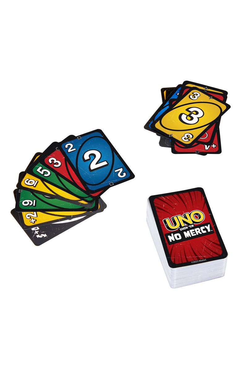 Mattel Show 'Em No Mercy Card Game, Alternate, color, 