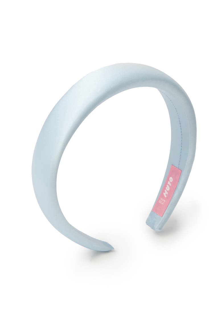 The Essential Silk Headband, Main, color, Blue