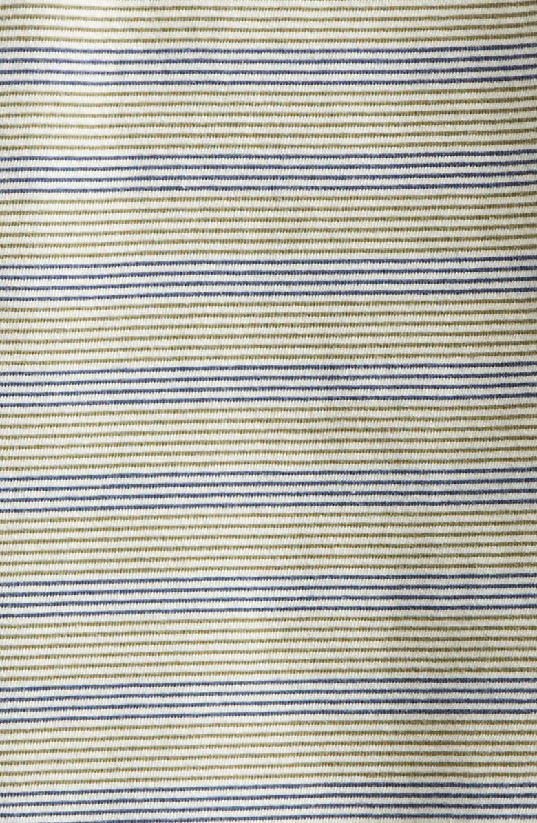 BEAMS Pinstripe Pocket T-Shirt, Alternate, color, Off White