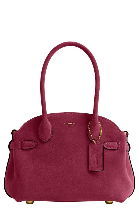 Soft Empire 21 Suede Carryall Bag