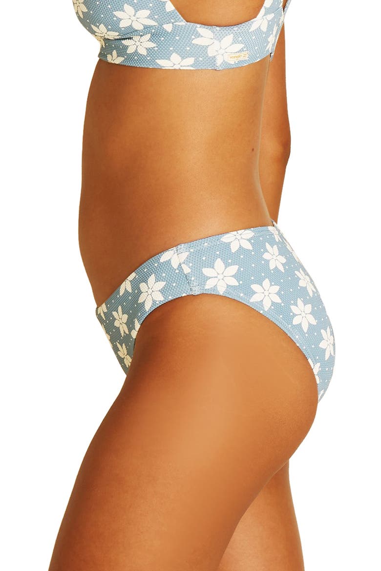 x Wrangler Sweet Country Lowrider Bikini Bottoms, Alternate, color, RODEO BLUE
