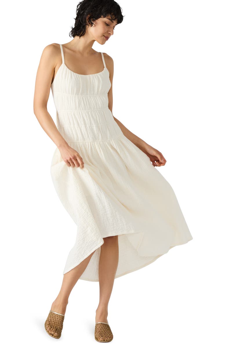 Steve Madden Toby Stretch Cotton Dress, Alternate, color, 