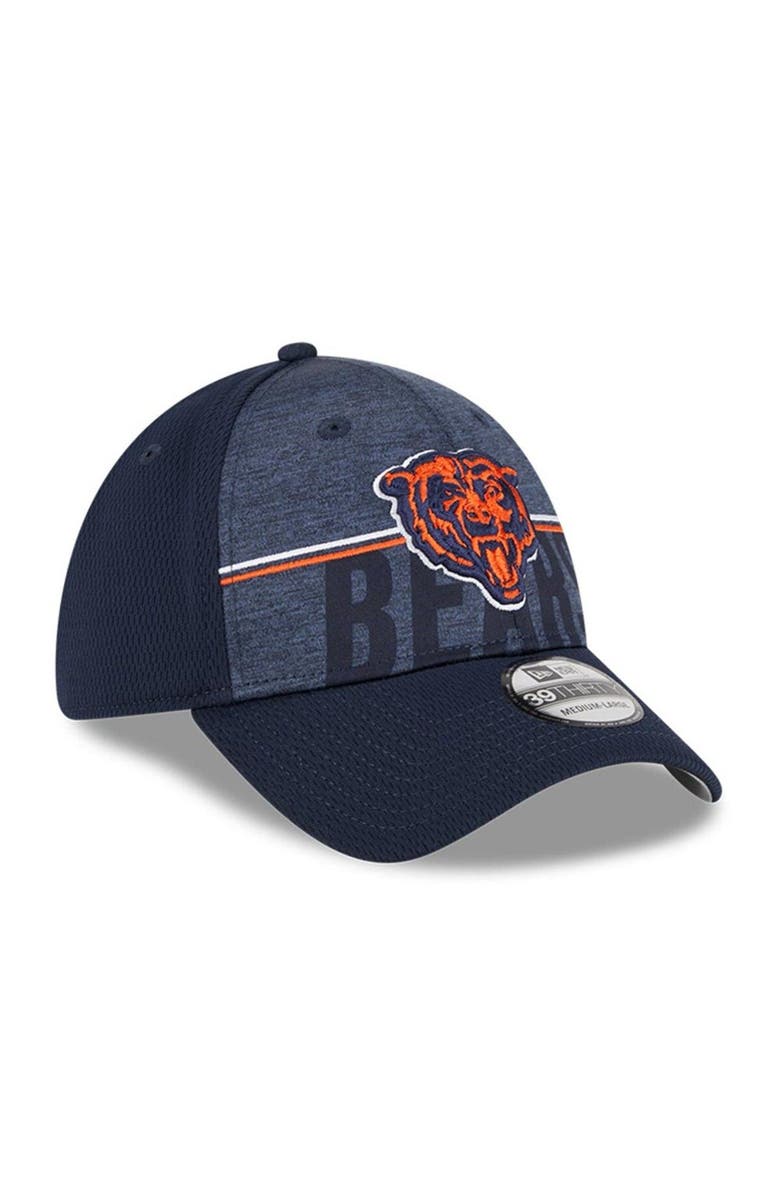 New Era Men's New Era Navy Chicago Bears 2023 NFL Training Camp Alternate Logo 39THIRTY Flex Fit Hat, Alternate, color, 