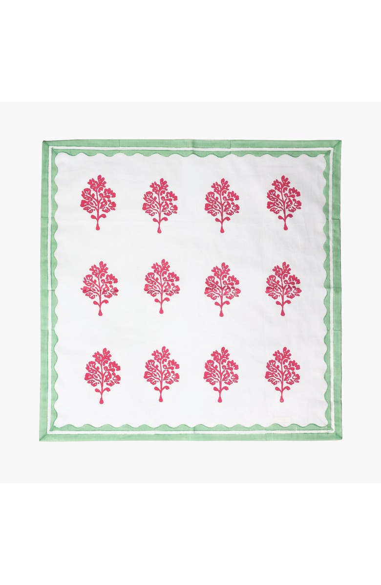 Banyan & Birch Sara - Pure Cotton Table Napkin Set of 2, Alternate, color, Pink