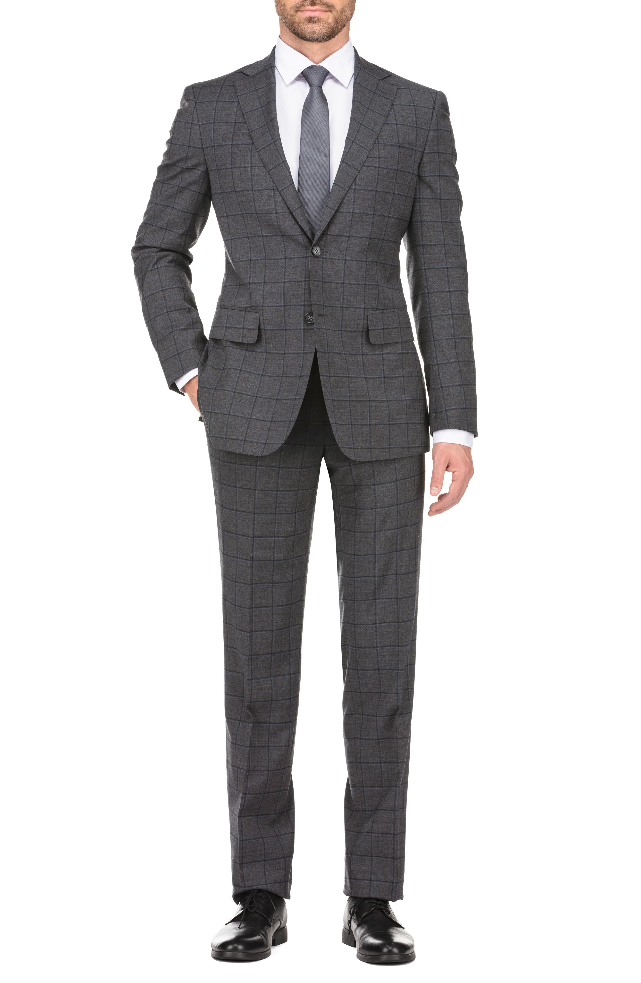 English Laundry Two Button Notch Lapel Trim Fit Suit