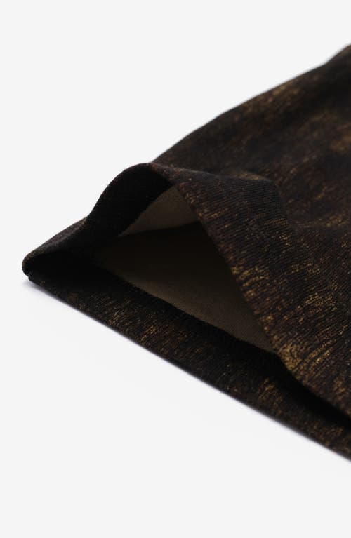 Students Halifax Camo Long Sleeve Cotton French Terry T-shirt In Brown