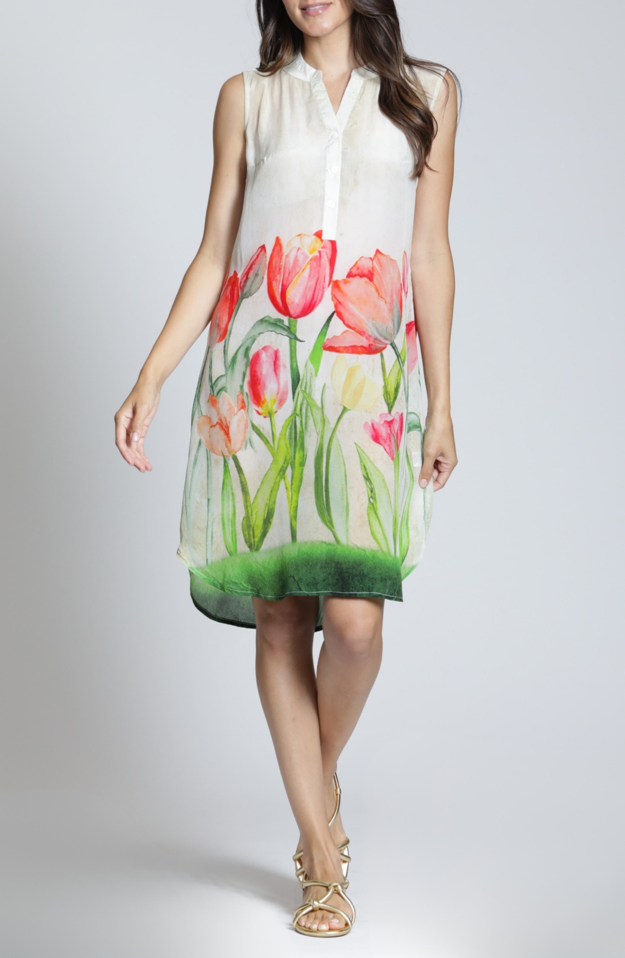 Sleeveless Shift Dress