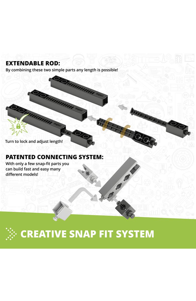 Engino Mega Builds London Eye 1505 Piece Brick Building Set, Alternate, color, Multicolored