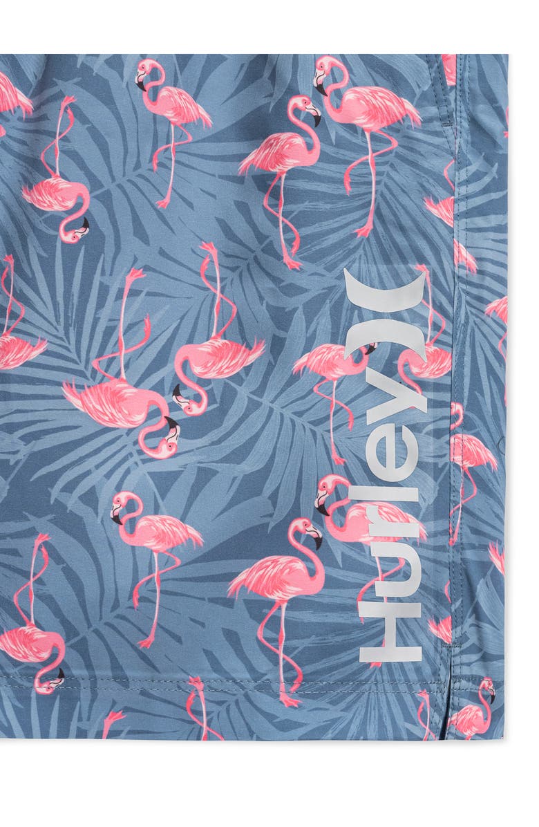 Hurley Flamingo Fern Volley Swim Shorts, Alternate, color,