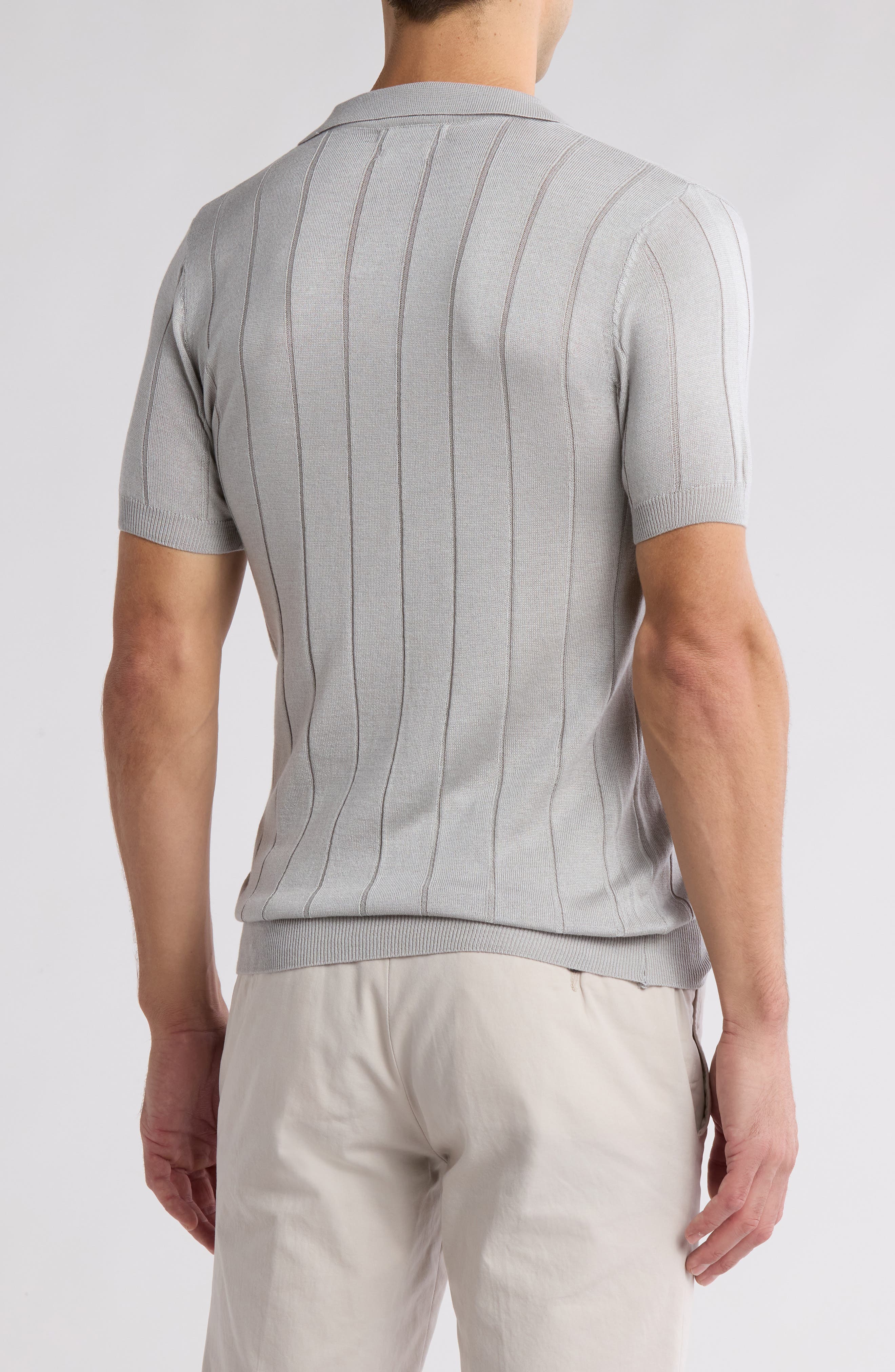Slim Fit Polo Sweater - image 2
