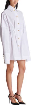 Balmain Poplin shirt dress