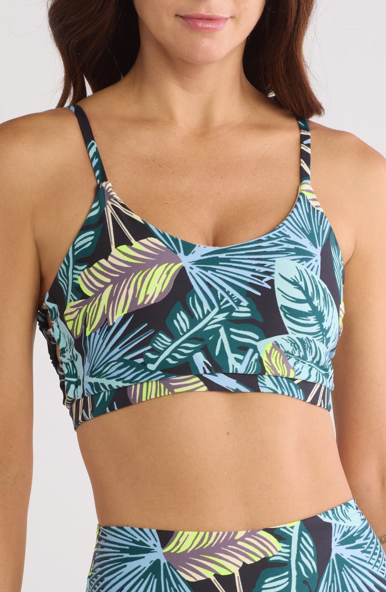 Maaji Idyllic Foliage Bikini Top, Main, color,