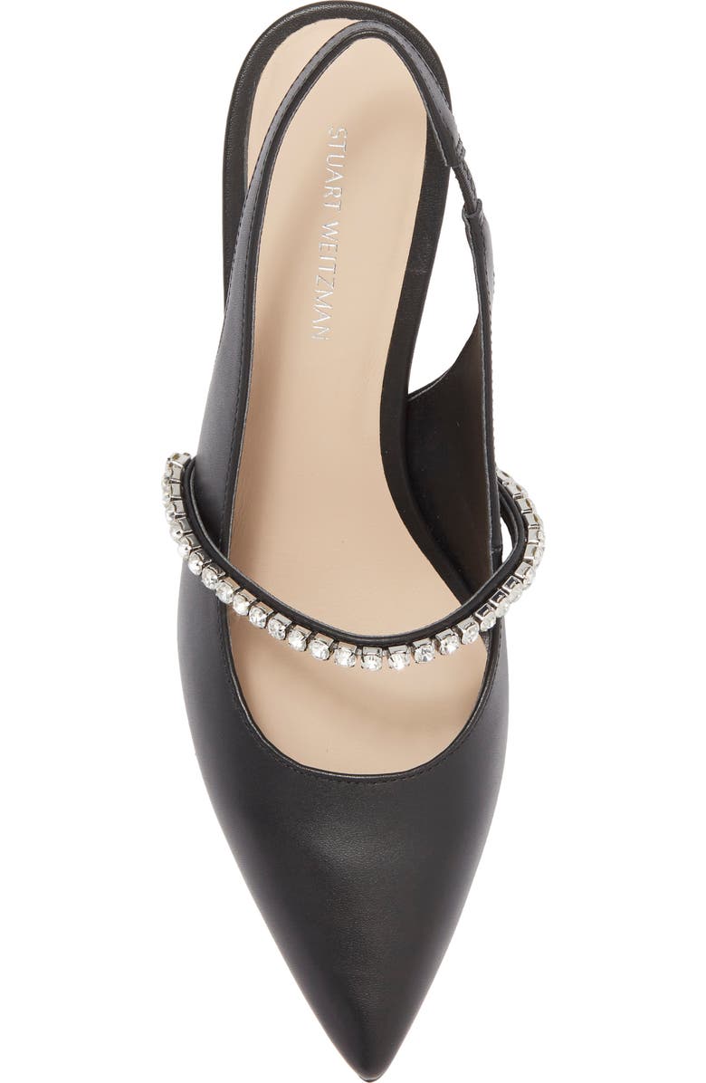 Stuart Weitzman Crystaline 75 Slingback Pump, Alternate, color,