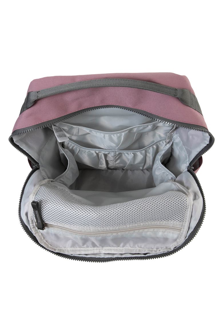 Roo Diaper Backpack, Alternate, color, MAUVE