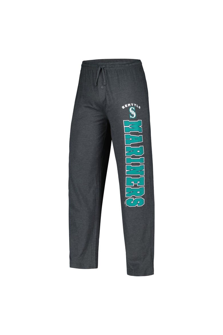 Men's Concepts Sport Charcoal/Navy Seattle Mariners Meter T-Shirt & Pants Sleep Set, Alternate, color, Charcoal