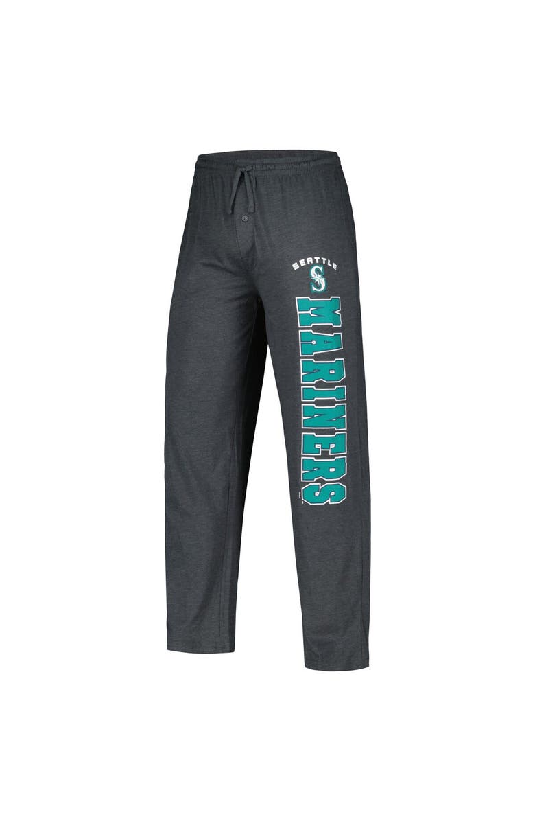 CONCEPTS SPORT Men's Concepts Sport Charcoal/Navy Seattle Mariners Meter T-Shirt & Pants Sleep Set, Alternate, color, 