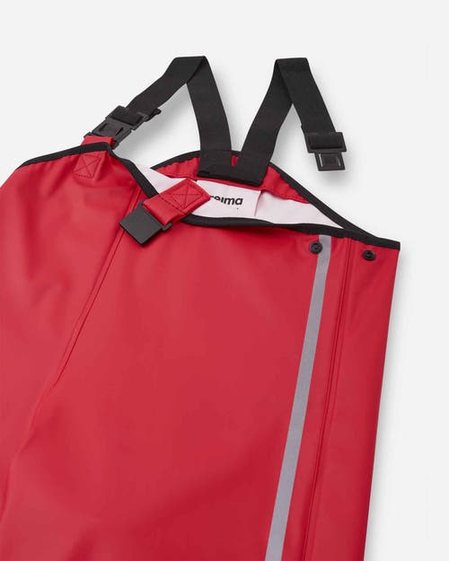Reima Lammikko Rain Pants In Red