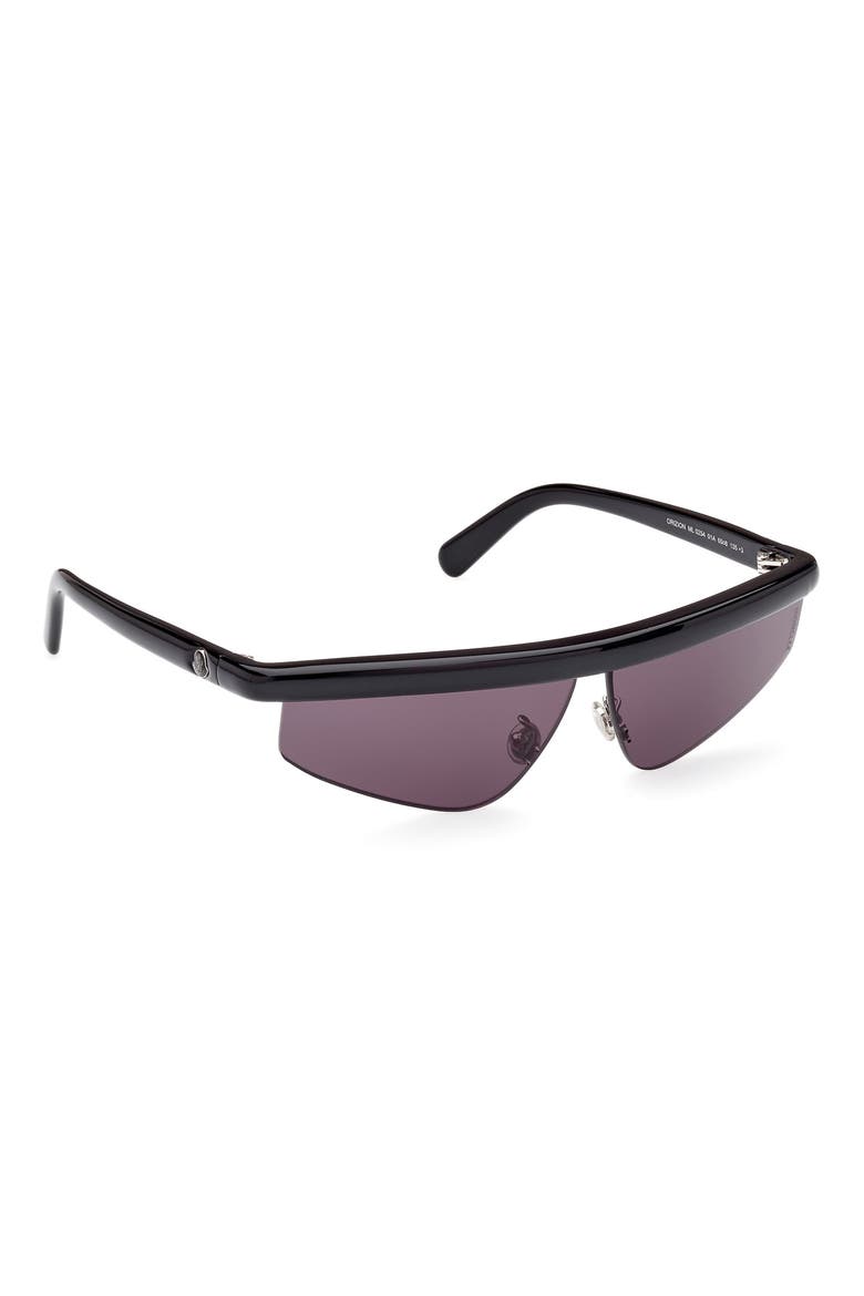 Orizion 65mm Rectangular Sunglasses, Alternate, color, BLACK / SMOKE