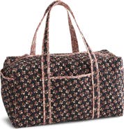 VERA BRADLEY Large Original Quilted Duffle Bag