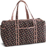 VERA BRADLEY Large Original Quilted Duffle Bag