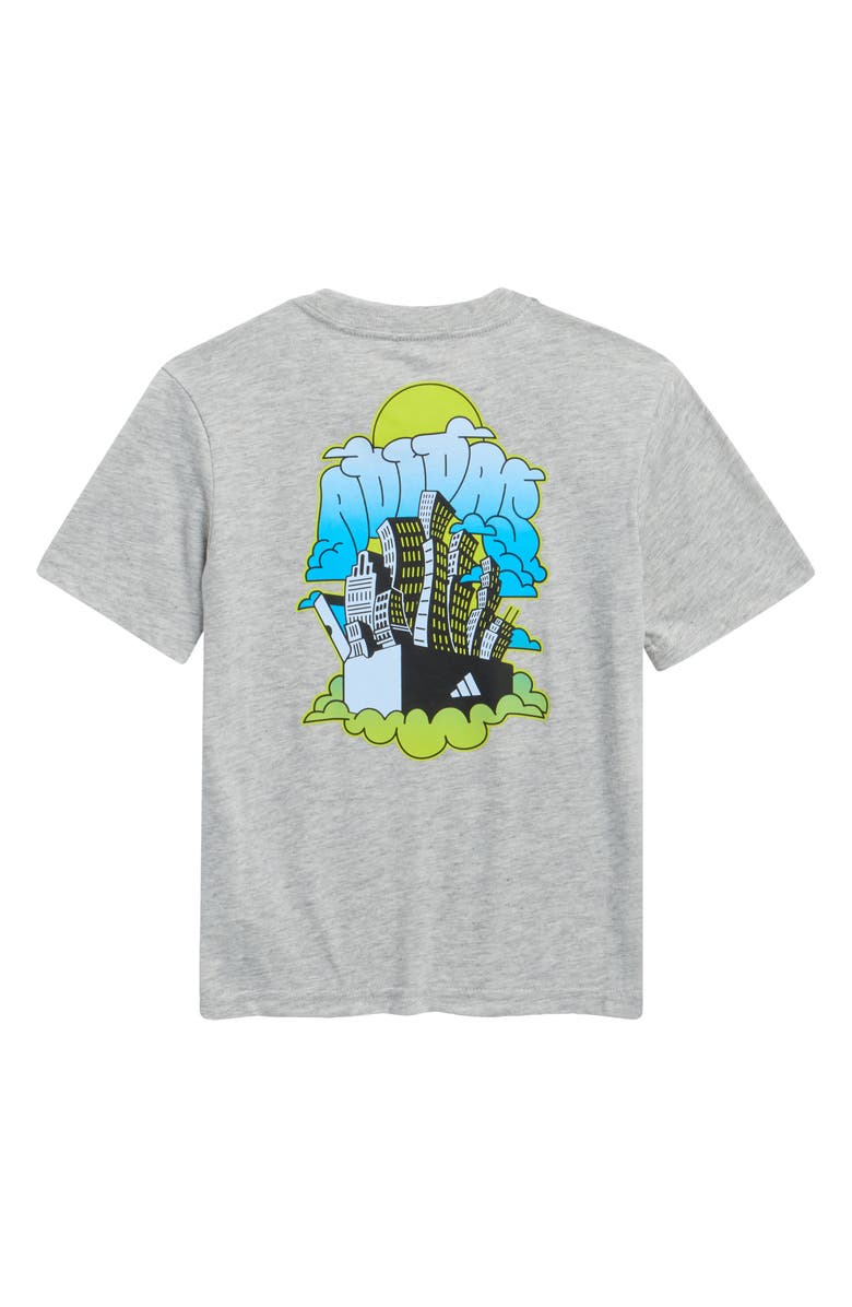 adidas Kids' Daydream Graphic T-Shirt, Alternate, color, Medium Grey Heather