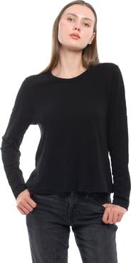 WILT Clothing Baby Fit Long Sleeve Shrunken Crew Top