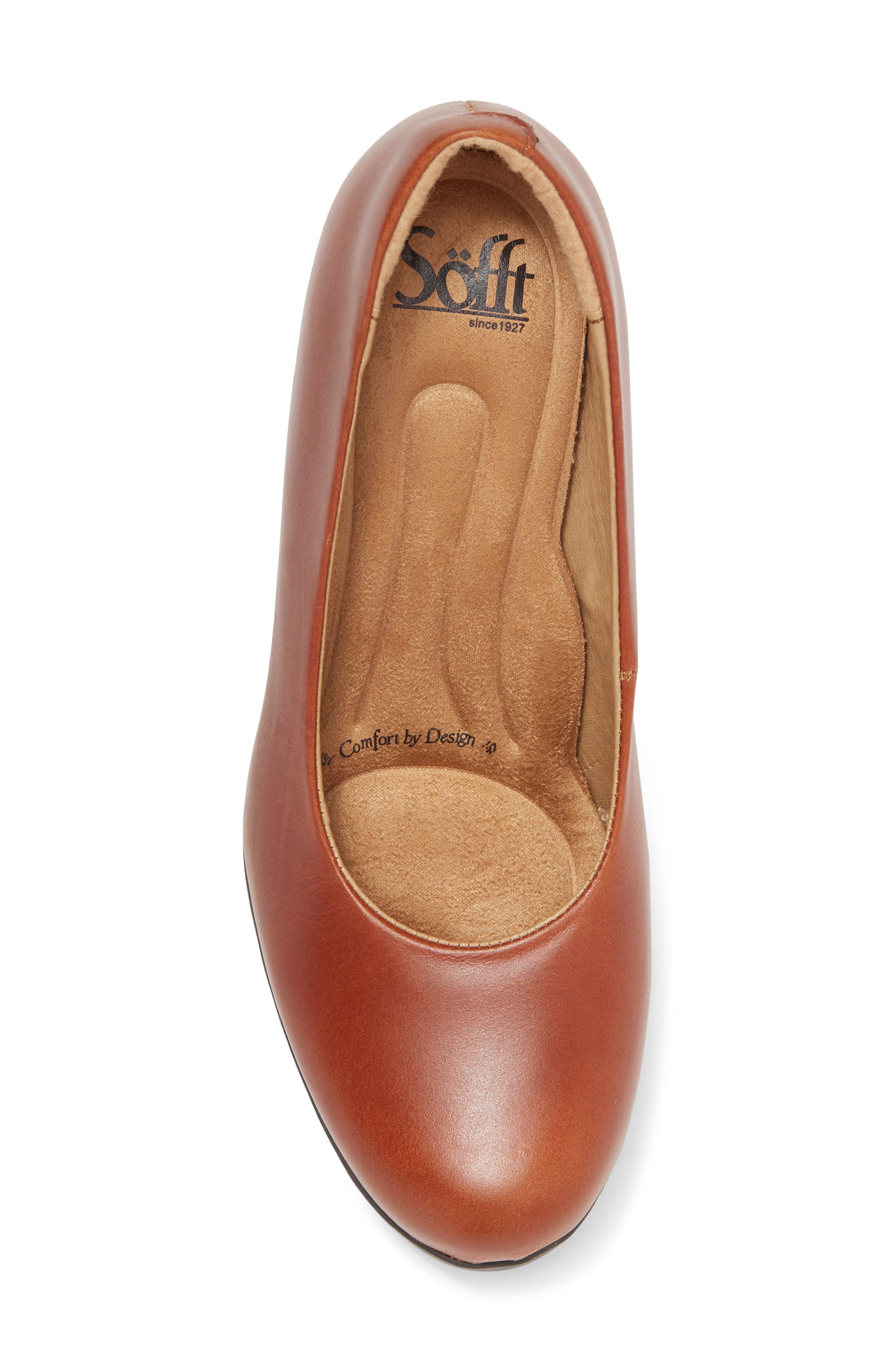 Söfft Nasia Leather Pump, Alternate, color, Cork