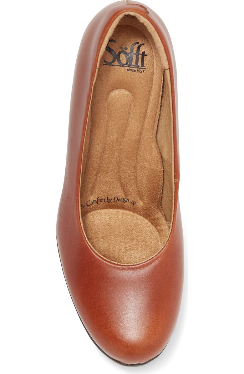 Söfft Nasia Leather Pump, Alternate, color, Cork