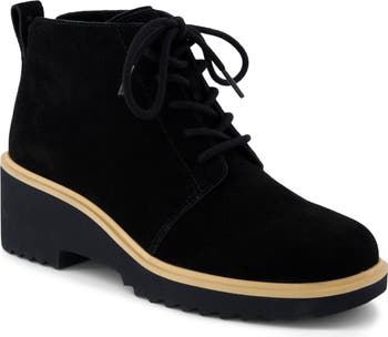 TOMS Maude Lace Up Wedge Bootie Women Nordstrom