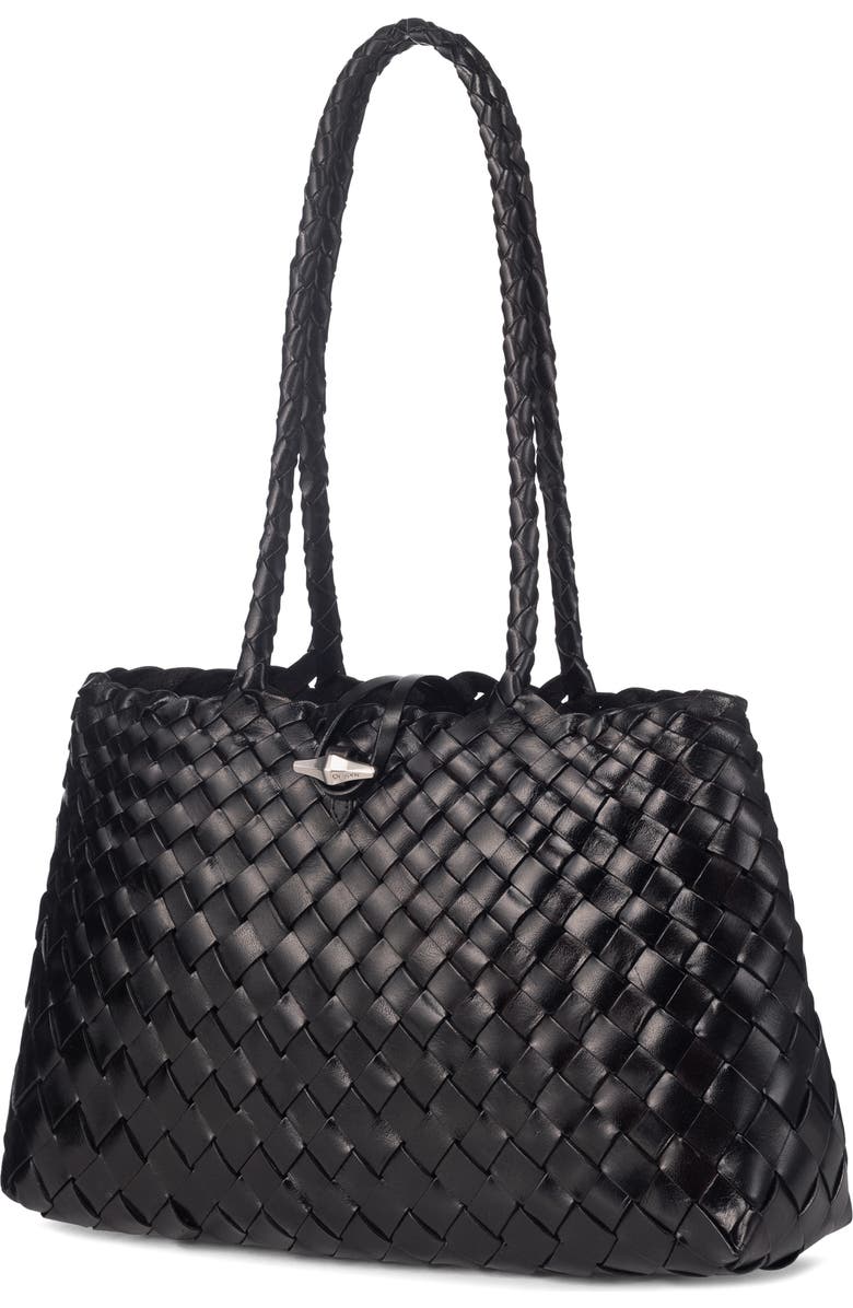 Oryany Kayla Woven Leather Shoulder Bag, Alternate, color,