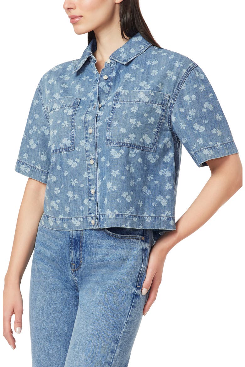 Embroidered Camp Shirt, Alternate, color, MORGAN