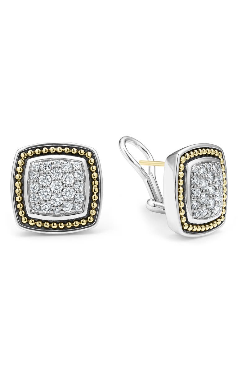 LAGOS Rittenhouse Diamond Pavé Stud Earrings, Alternate, color,
