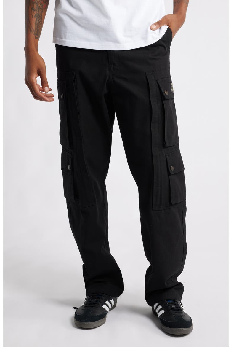 Trek Slim Fit Jeans, Main, color, BLACK
