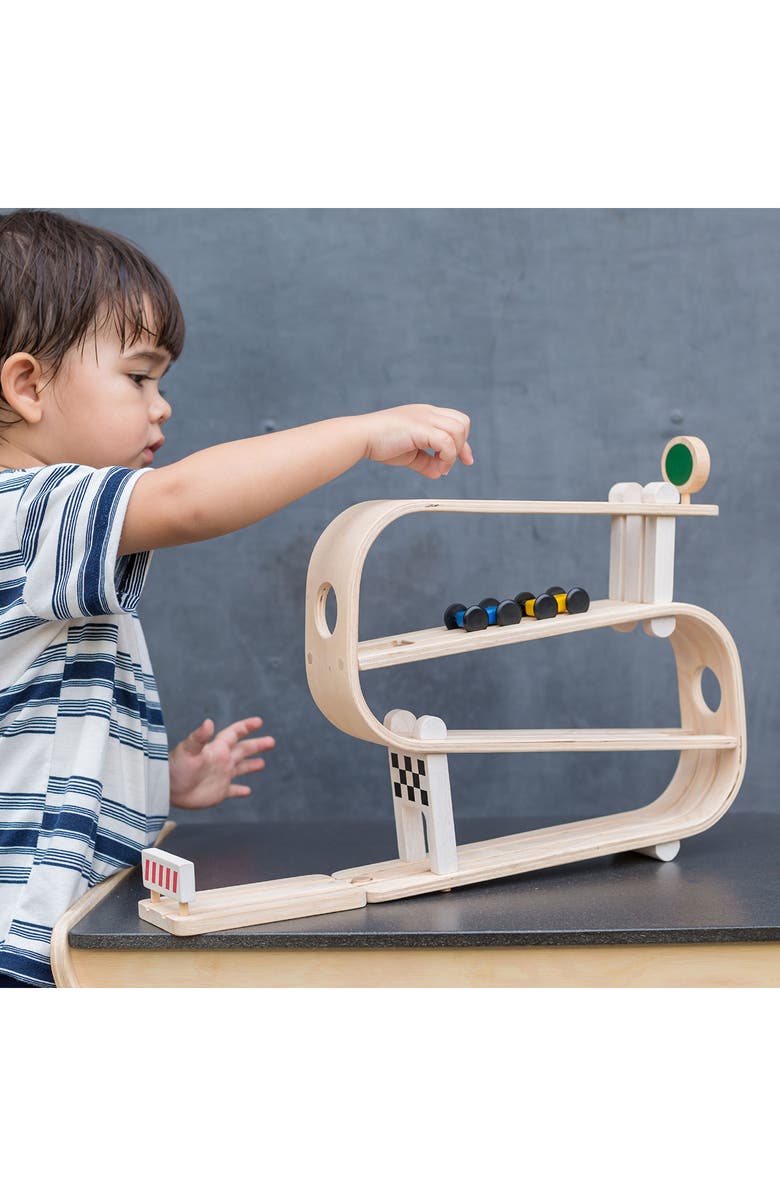 PlanToys<sup>®</sup> Ramp Racer Playset, Alternate, color, Tan Assorted