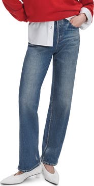 rag & bone Miramar Shea Wide Leg Cotton Terry Sweatpant Jeans