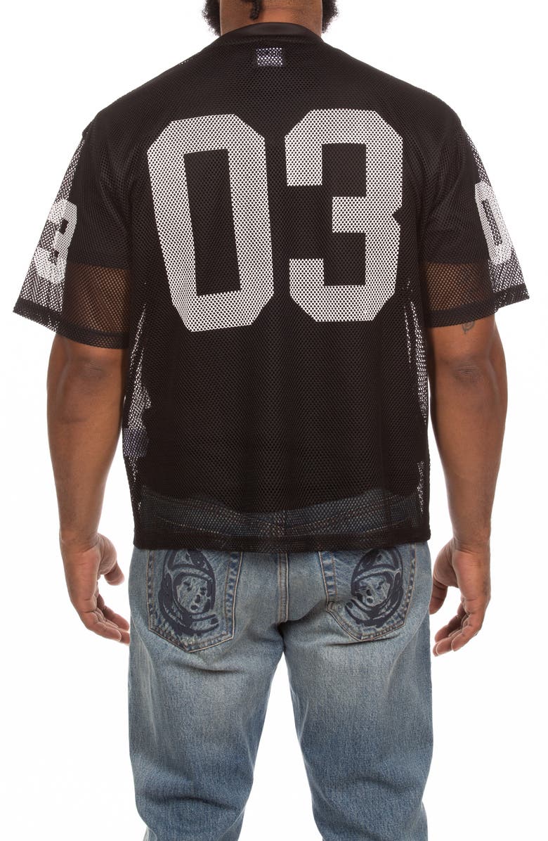 Billionaire Boys Club Varsity Mesh Graphic T-Shirt, Alternate, color, Black