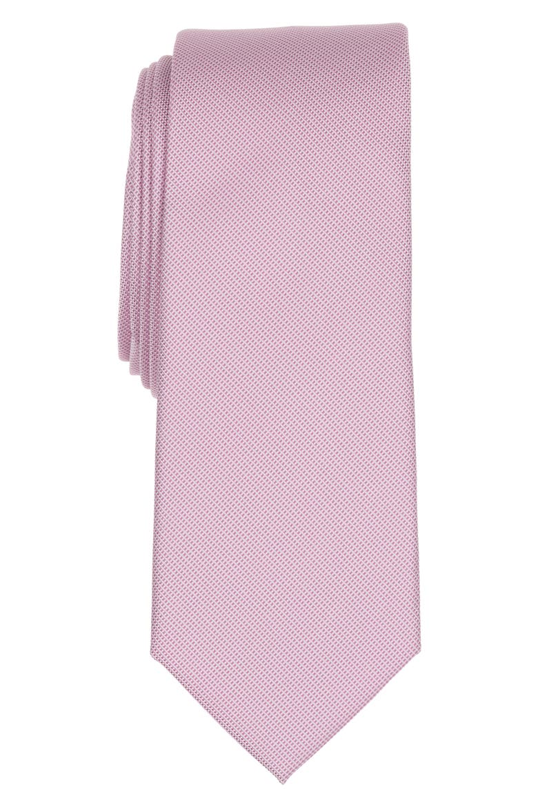 Vigman Solid Tie, Main, color, MAGENTA