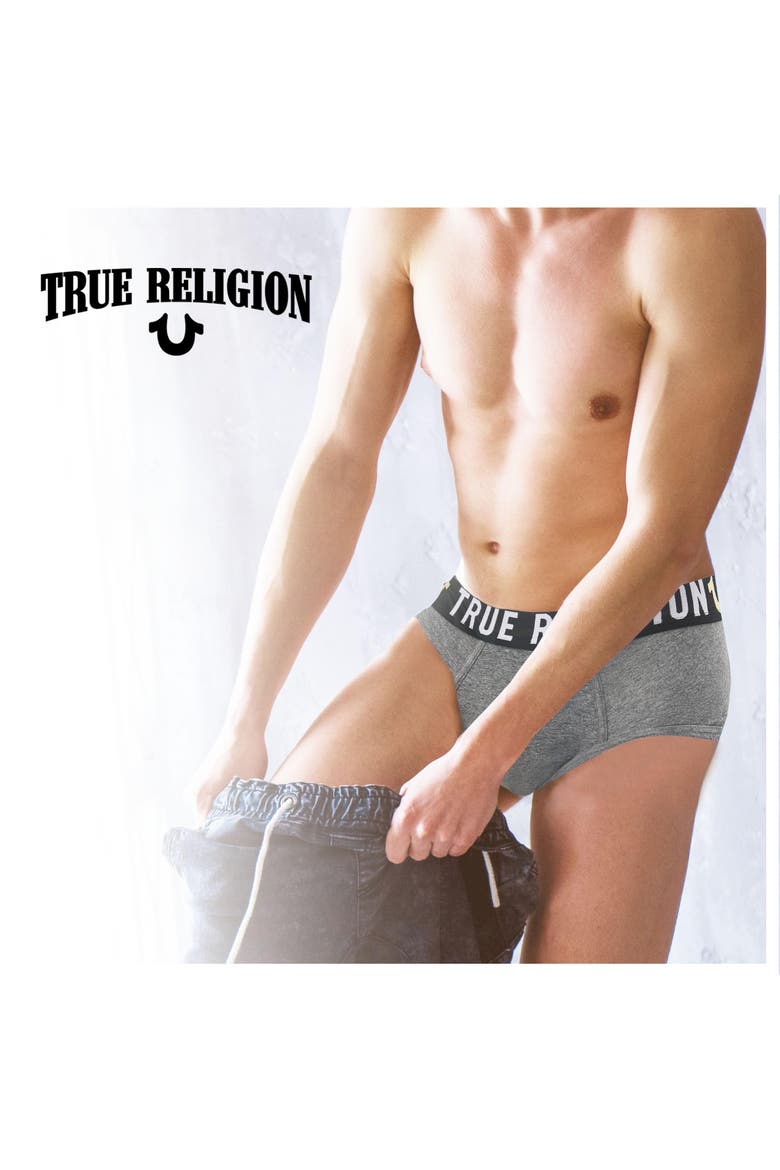 Briefs Soft Cotton Underwear Pack of 5, Alternate, color, blk,grey,charcoal,horseshoe