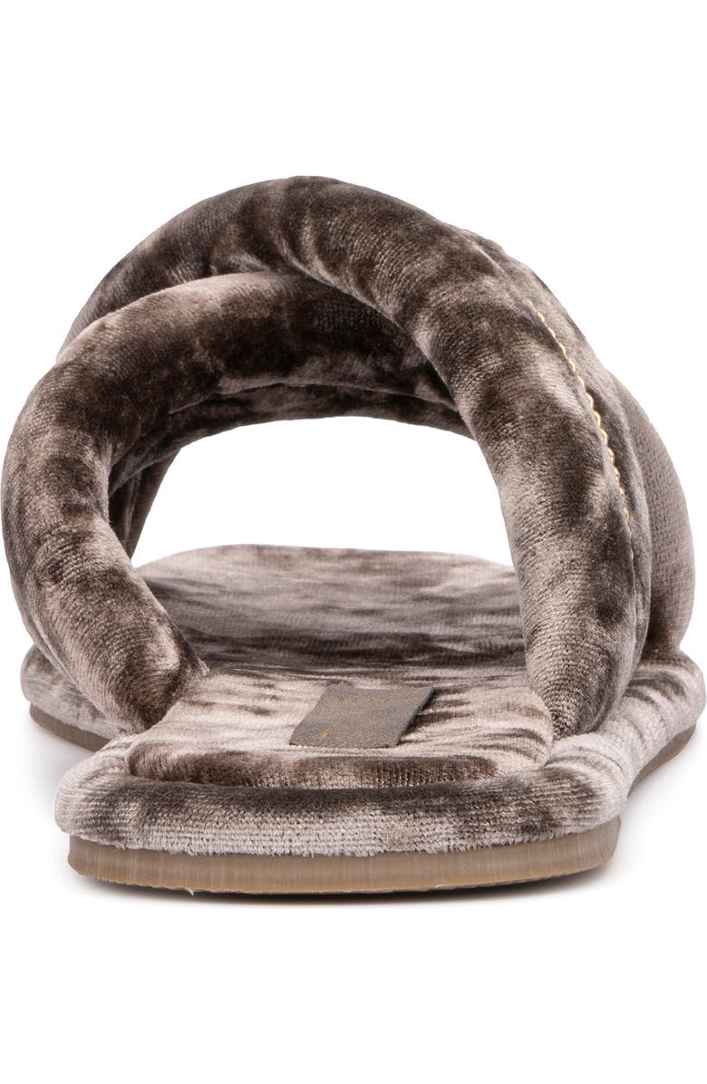 TORGEIS Cecilia Crisscross Strap Slipper, Alternate, color, Champagne