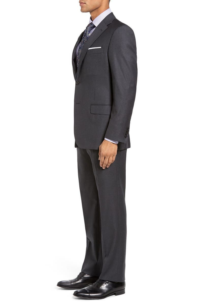 Hickey Freeman 'Beacon - B Series' Classic Fit Wool Suit, Alternate, color,