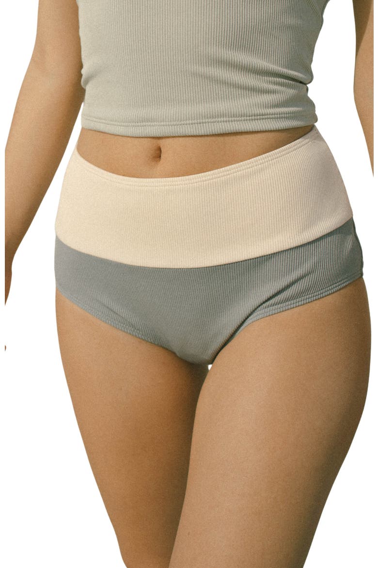 Havasu High Waisted Bikini Bottoms, Main, color, Blue